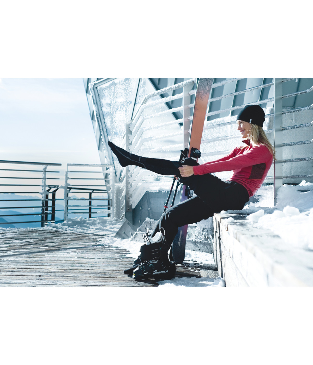 Merino Performance Slidinėjimo Unisex Kojinės