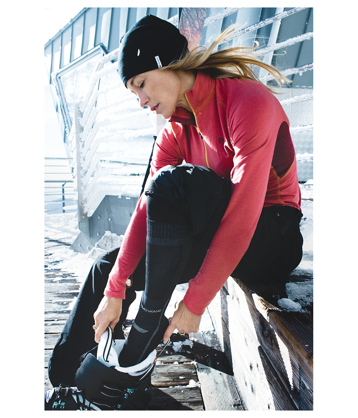 Merino Performance Slidinėjimo Unisex Kojinės