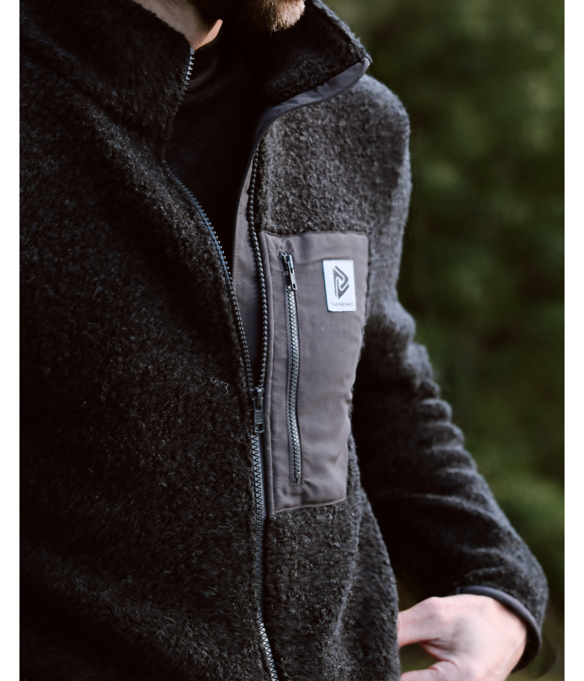 ReNew Vilnos Vyriškas Džemperis Su Užtrauktuku