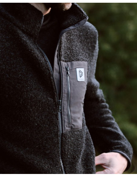 ReNew Vilnos Vyriškas Džemperis Su Užtrauktuku