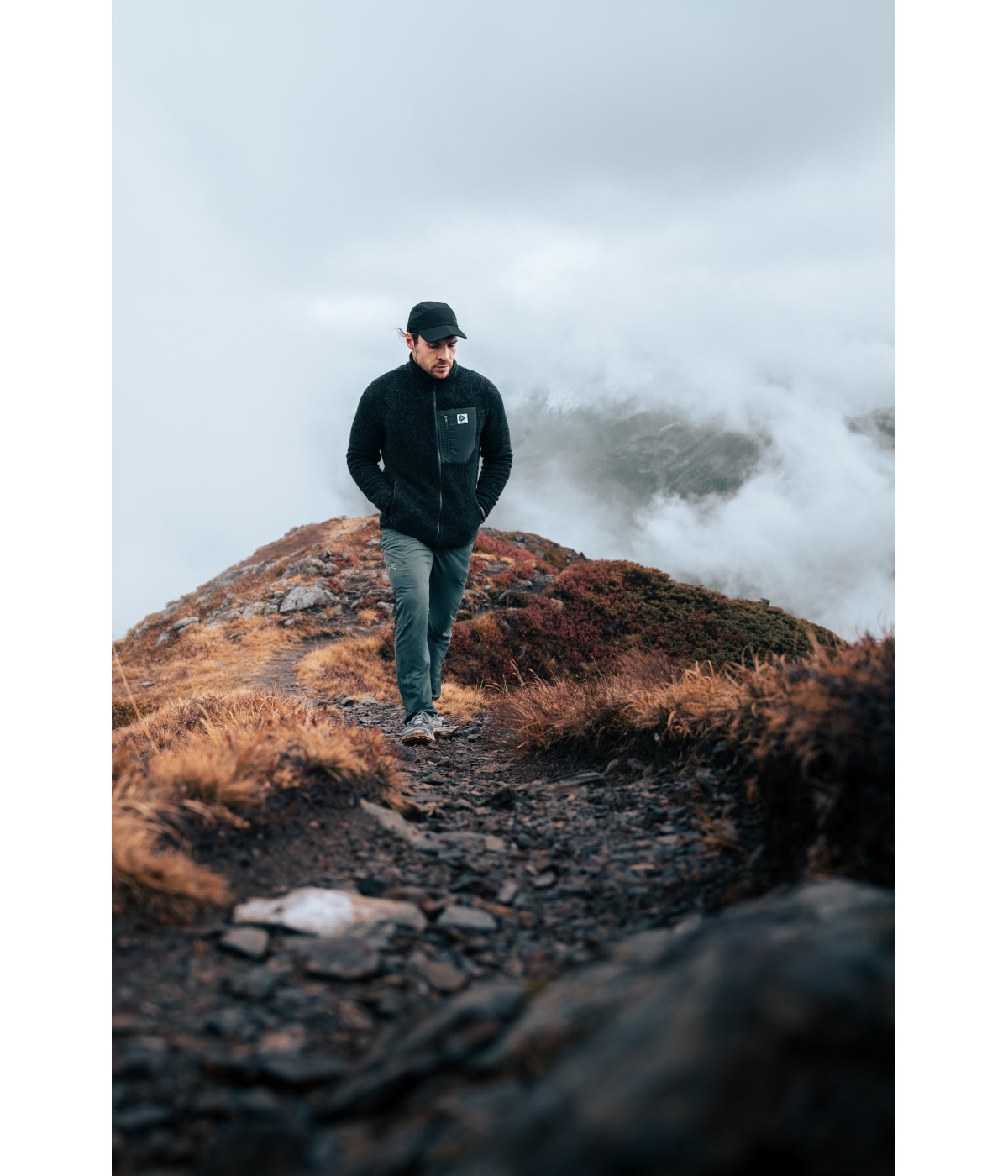 ReNew Vilnos Vyriškas Džemperis Su Užtrauktuku