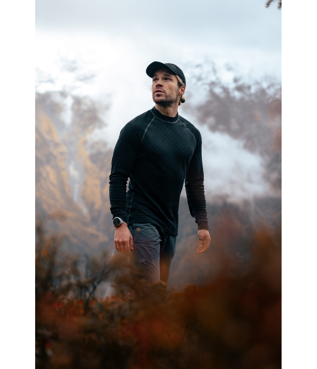 Merino Xtreme Vyriški Termo Marškinėliai