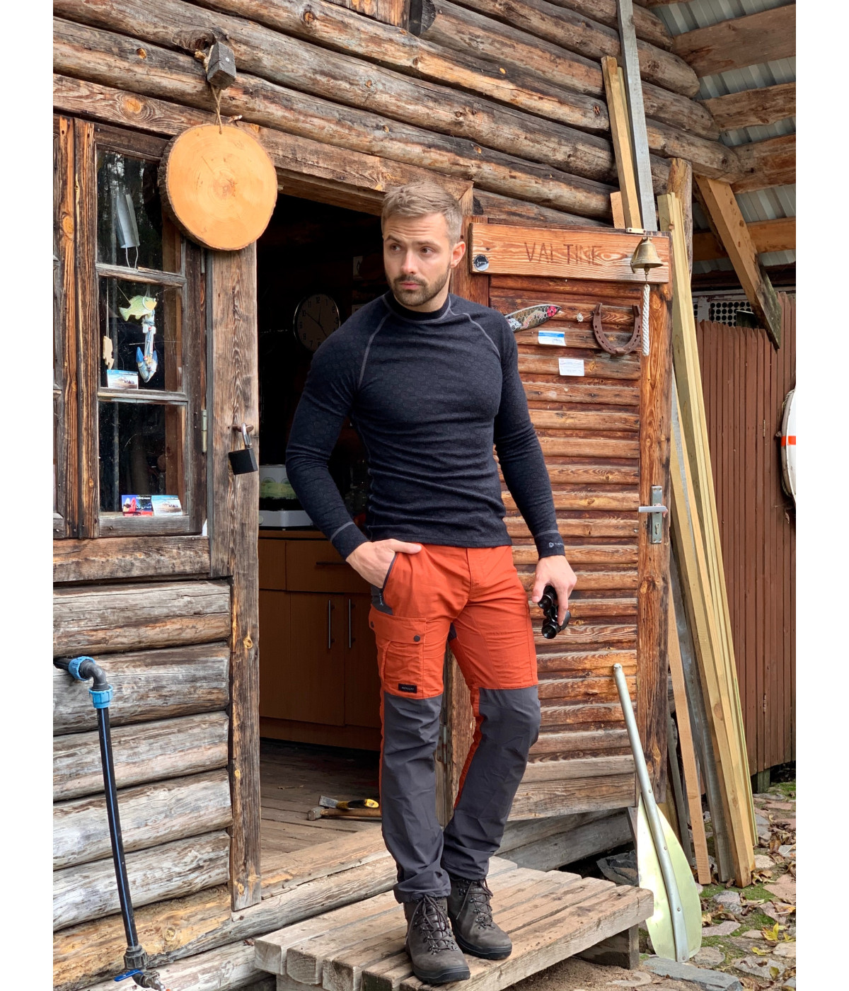 Merino Xtreme Vyriški Termo Marškinėliai