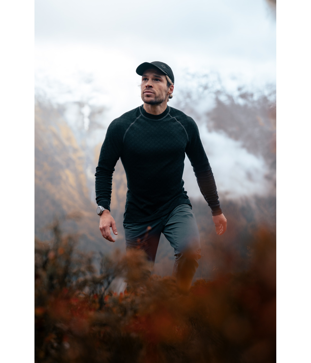 Merino Xtreme Vyriški Termo Marškinėliai