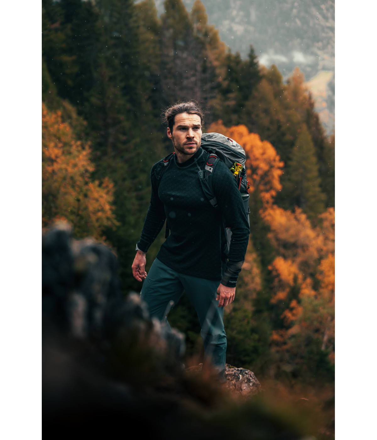 Merino Xtreme Vyriški Termo Marškinėliai